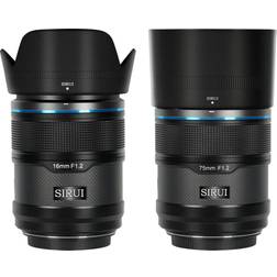 Sirui Sniper 16mm and 75mm F1.2 APSC for Fujifilm X