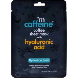 Hyaluronic Acid Coffee Sheet Mask for Hydration Burst 20g