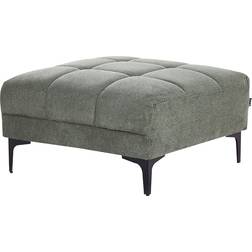 Beliani Tufted Rectangular Dark Green Fotpall 41cm