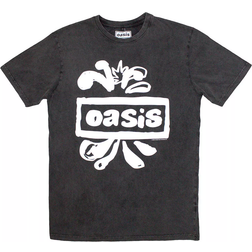 Oasis Stone Wash T-shirt - Charcoal Grey
