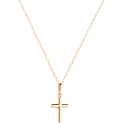 Merci Maman Cross Necklace - Gold