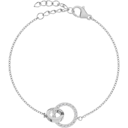 Edblad Eternal Orbit Bracelet - Silver/Transparent