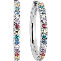 Sif Jakobs Earrings Ellera Grande - Silver/Multicolour