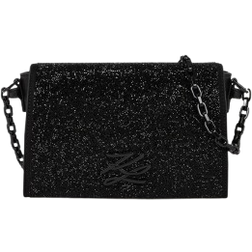 Karl Lagerfeld K/autograph Embellished Crossbody Bag - Black Embellishment