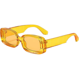 Mutyne Personality Sunglasses Square Glass Yellow