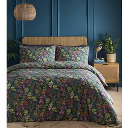 Charlotte Thomas SimplyJasmina Teal Floral Duvet Cover Turquoise (230x220cm)