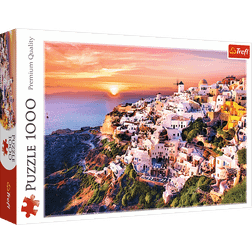Trefl Sunset Over Santorini