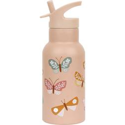 A Little Lovely Company Stainless Steel Drink Bottle Butterflies