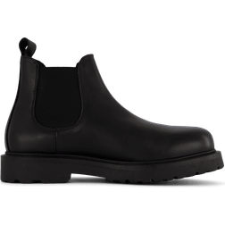 Tommy Hilfiger Tjm Napa Leather Boot - Black