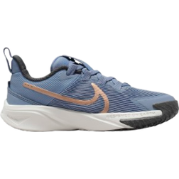 NIKE Star Runner 4 PS - Ashen Slate/Armory Navy/Pure Platinum/Metallic Red Bronze