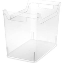 Sterilite Medium Shelf Organizing Plastic Container Clear Storage Box