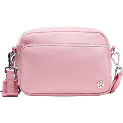 Lululemon Everywhere Crossbody Bag 2L Metal Hardware - Pink Tide/Silver