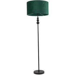 ValueLights Marissa Bottle Green Floor Lamp 145cm