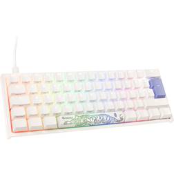 Ducky One 2 Pro Mini White Edition Kailh Red Switch Gaming Keyboard (German)