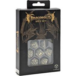 Q Workshop Dracopolis Dice Set The Scandinavian Blackfang
