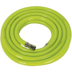 Sealey AHFC538 High-Visibility Air Hose with 1/4"BSP Unions 5mx10mm