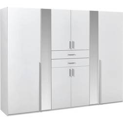 Carryhome White Kleiderschrank 270x208cm