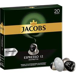 Jacobs Espresso 12 Ristretto Coffee Capsules 20st