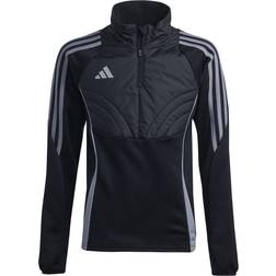 adidas Junior Tiro Winterized Top - Black/Light Onix (IM9970)