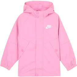 NIKE Little Kid's Rain Jacket - Magic Flamingo (36M108-ACG)