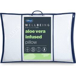 Silentnight Aloe Vera Infused Pillow - White Bed Pillow