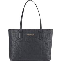 Valentino Bags Pansy Shopper Bag - Black