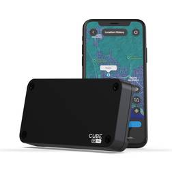 Cube Professional GPS Tracker for Vehicles Assets, Magnetic GPS Trackers, Car Tracker Device: Real Time Worldwide Location Geo-Fencing Rechargeable One Year Battery Requires Subscription