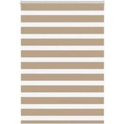 vidaXL Zebragardin Sandbrun 115x150 cm 110,9 cm Polyester