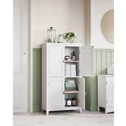 Vasagle Bathroom Cabinet With 4 Doors