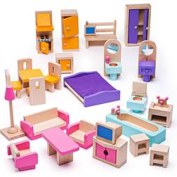 Bigjigs Dolls Furniture Set