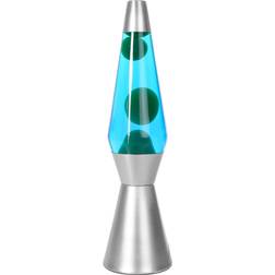 iTotal Lava Silver/Blue/Green Bordslampa 36cm
