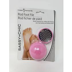 Sassy & Chic Pod Foot File Pink