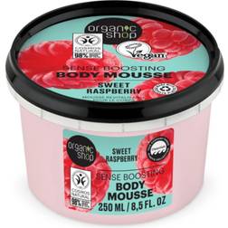 Organic Shop Body Mousse Sweet Raspberry 250 ml 250ml
