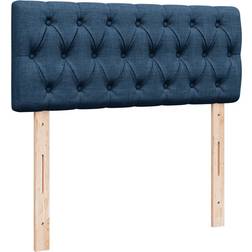 vidaXL Ramsäng Med Madrass Blå 120x200 cm Kontinentalsäng