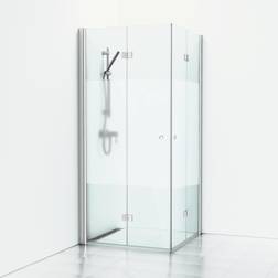 Svedbergs Skoga Brusehjørne 79x89 cm Halvfrostet Glas