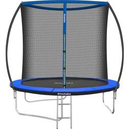 tectake Cama Elástica Con Red De Seguridad 244 cm