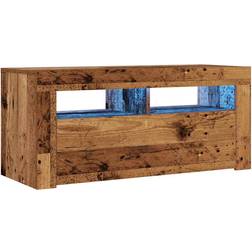 vidaXL 856321 Old Wood TV-bord 90x40cm