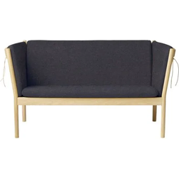FDB Møbler J148 Dark Gray Sofa 153cm 2 personers
