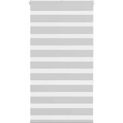 vidaXL Zebra Blind Light Grey 70x150 cm Fabric Width