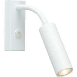 Herstal Pipeline Matt White Wall light