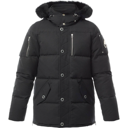 Moose Knuckles 3Q Jacket in Black & Black Fur