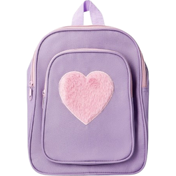 Flying Tiger Copenhagen Plush Heart Backpack - Pink