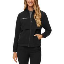 Figs Sydney Scrub Jacket - Black