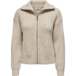 JdY Silja Cardigan - Oatmeal/Melange