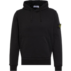 Stone Island Compass Cotton Jersey Hoodie - Black
