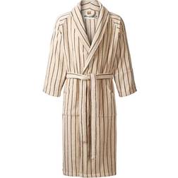 Bongusta Naram Bathrobe - Cream/Ink