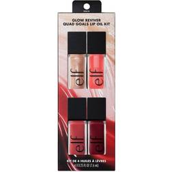 E.L.F. Glow Reviver Quad Goals Lip Oil Kit