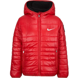 Nike Little Kid's Quilted Filled Jacket - University Red (86K905-U10)