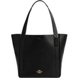 Coach Hadley Tote Bag - Pebbled Leather/Gold/Black