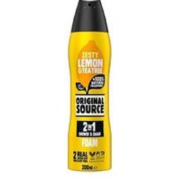 Original Source Lemon and Tea Tree 2 in 1 Shower Foam 200ml